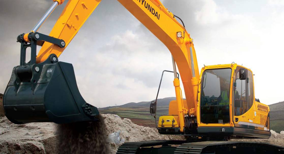 Экскаватор гусеничный Hyundai R180NLC-9S